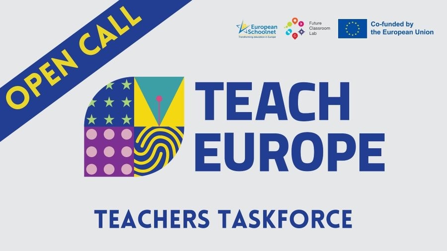 Abierta la convocatoria del grupo de trabajo «Teach Europe» de European Schoolnet para reclutar a 12 docentes de Educación Secundaria